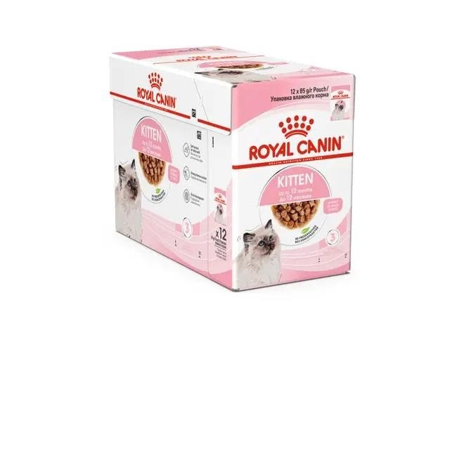Royal Canin Kitten in Gravy 85g (12-Pack) Katteudstyr 9003579308745
