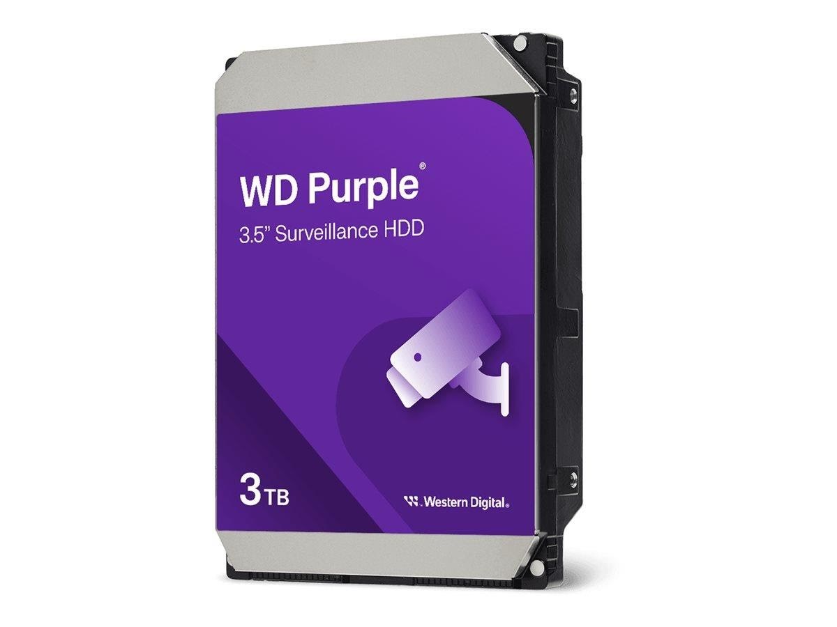 WD Purple - 3TB - Harddisk - WD34PURZ - SATA-600 - 3.5" Harddisk