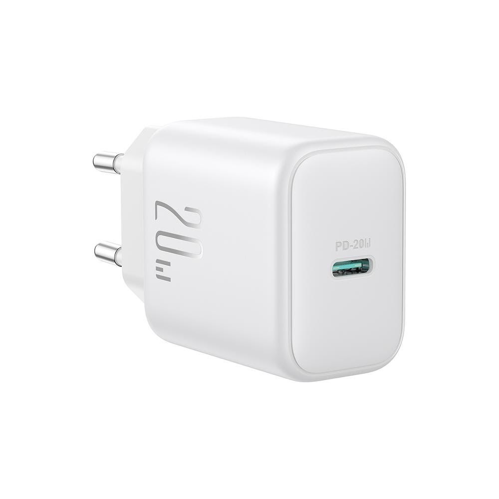 Joyroom JR-TCF20 USB-C PD 20W network charger - white Mobil Oplader JR-TCF20_W