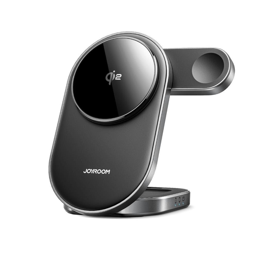 Joyroom JR-W17 Qi 3-in-1 Wireless Inductive Charger - Black Mobil Oplader