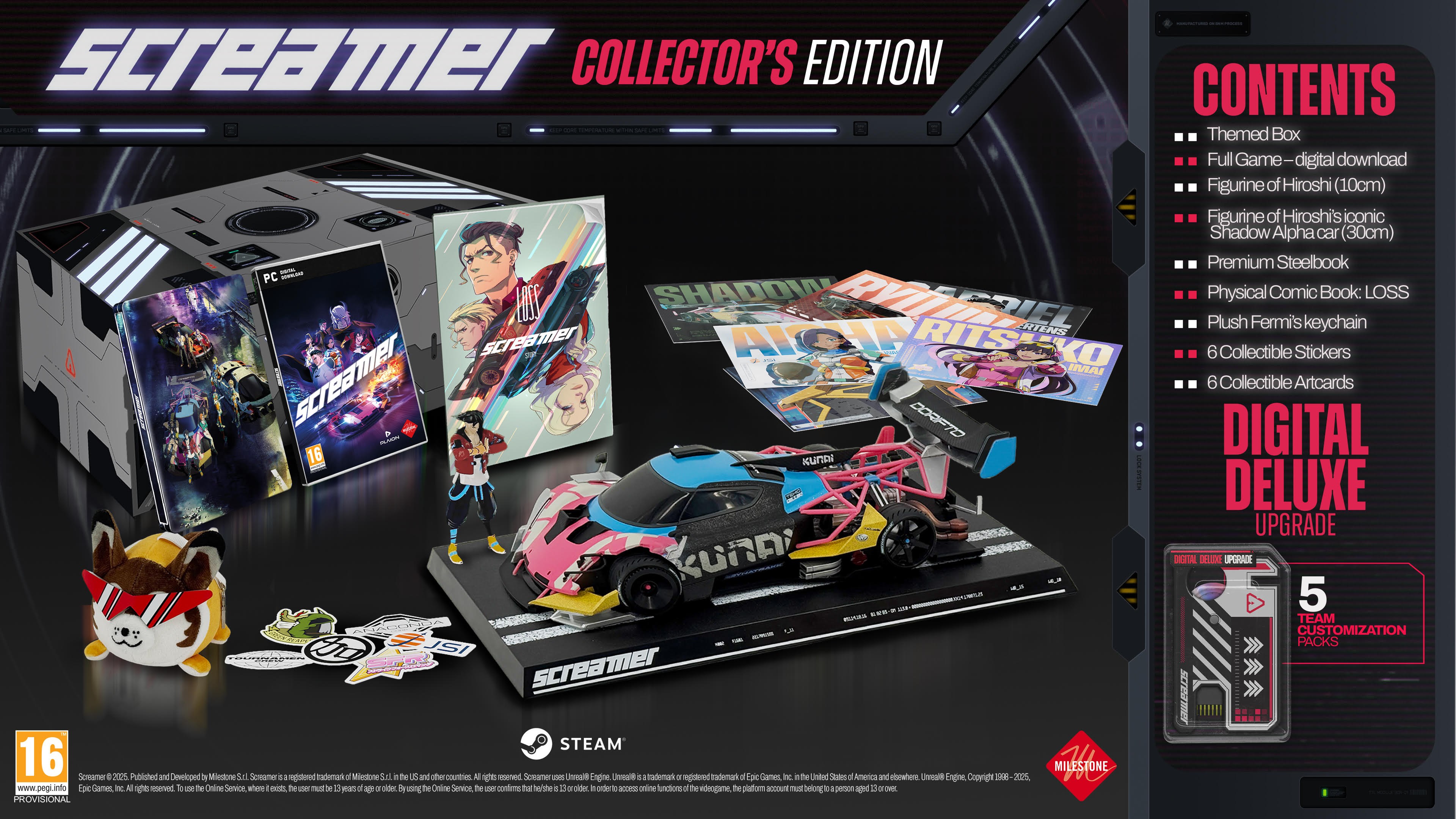 Screamer (Collector's Edition) - Windows - Racing Spil 8056216171579