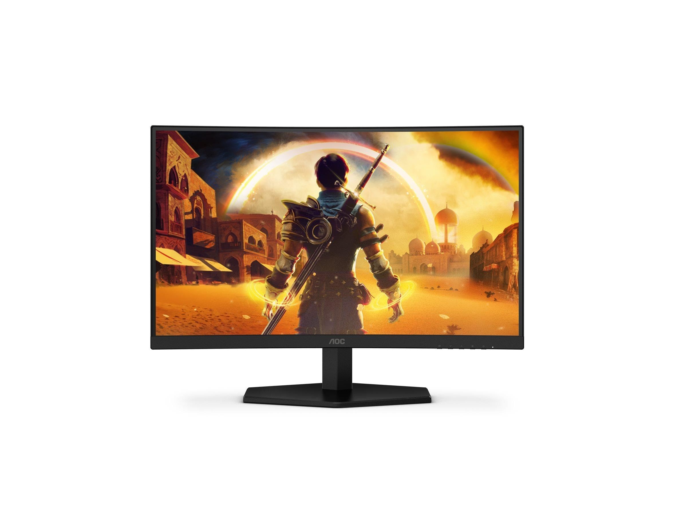 24" AOC Gaming C24G42E - 1920x1080 (FHD) - 180Hz - VA Computerskærm Red