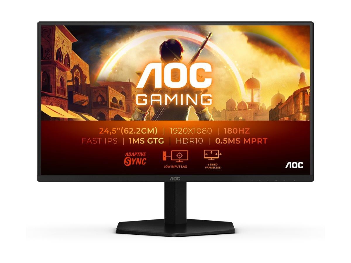 24,5" AOC 25G42E - 1920x1080 (FHD) - 180Hz - IPS Computerskærm Red