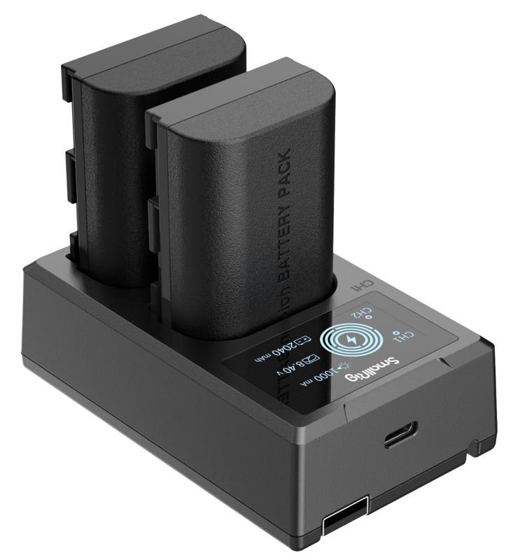 SmallRig 3821 LP-E6NH Battery & Charger Kit Batteri