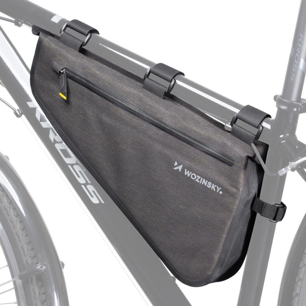 Wozinsky Bicycle Frame Bag 3.5L Gray (WBB15BK) Cykeltilbehoer 5907769300578