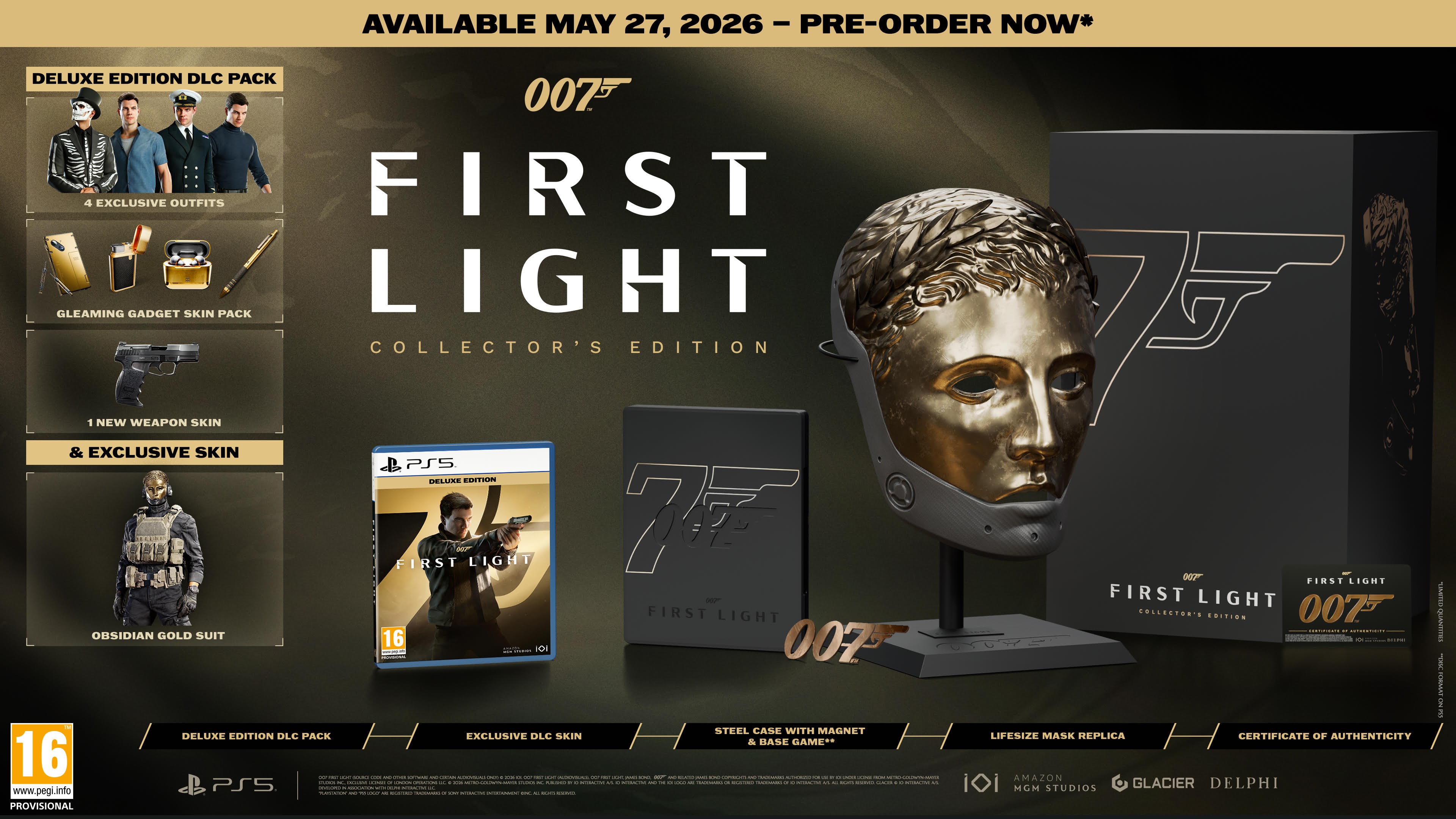 007 First Light (Collector's Edition) - Sony PlayStation 5 - Action/Adventure