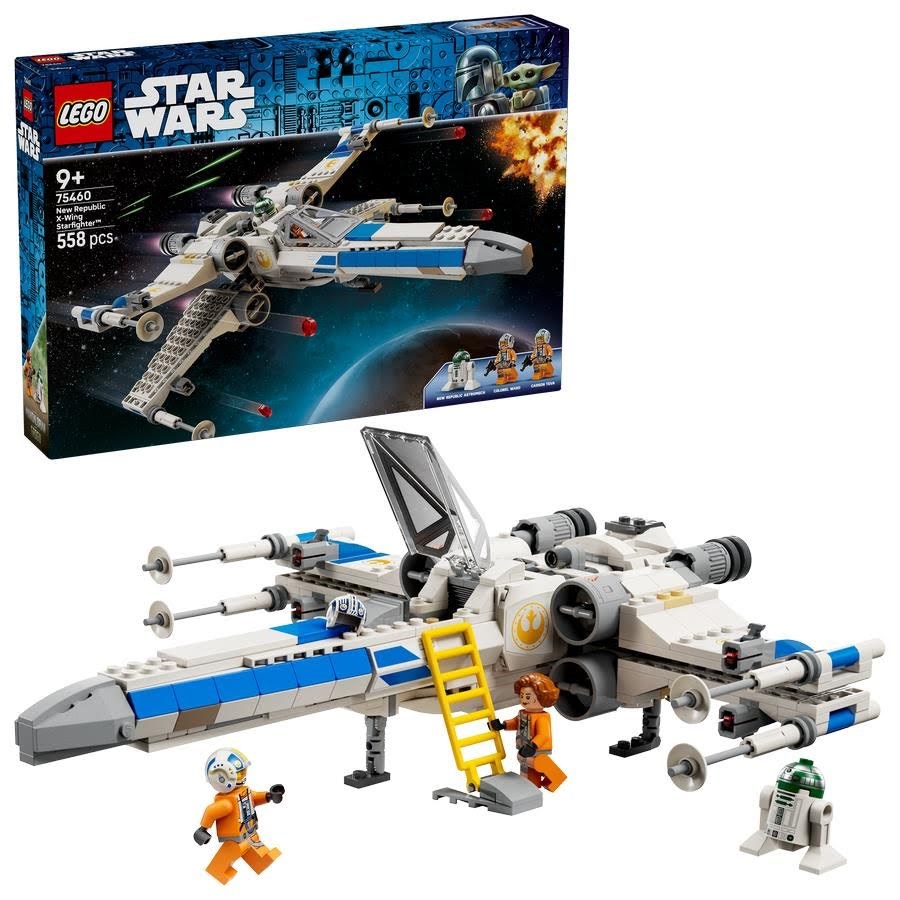 LEGO Star Wars 75460 X-wing-stjernejager fra Den Ny Republik byggesæt 9+ år