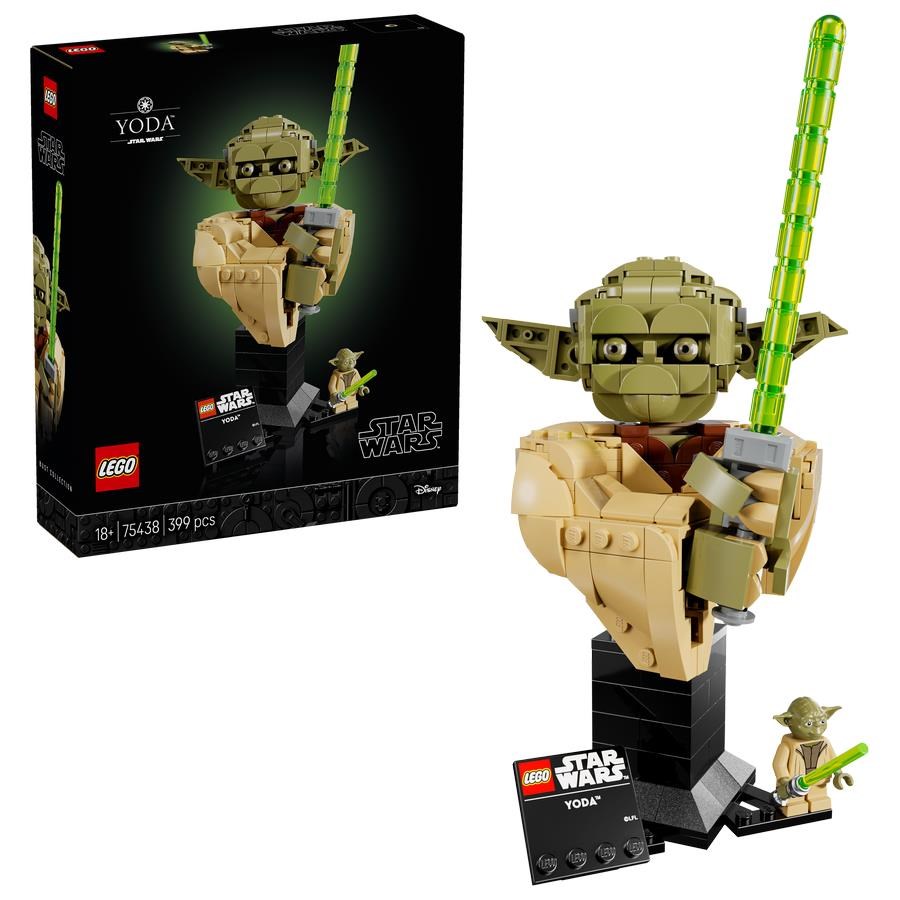 LEGO Star Wars 75438 Yoda -buste byggesæt 18+ år