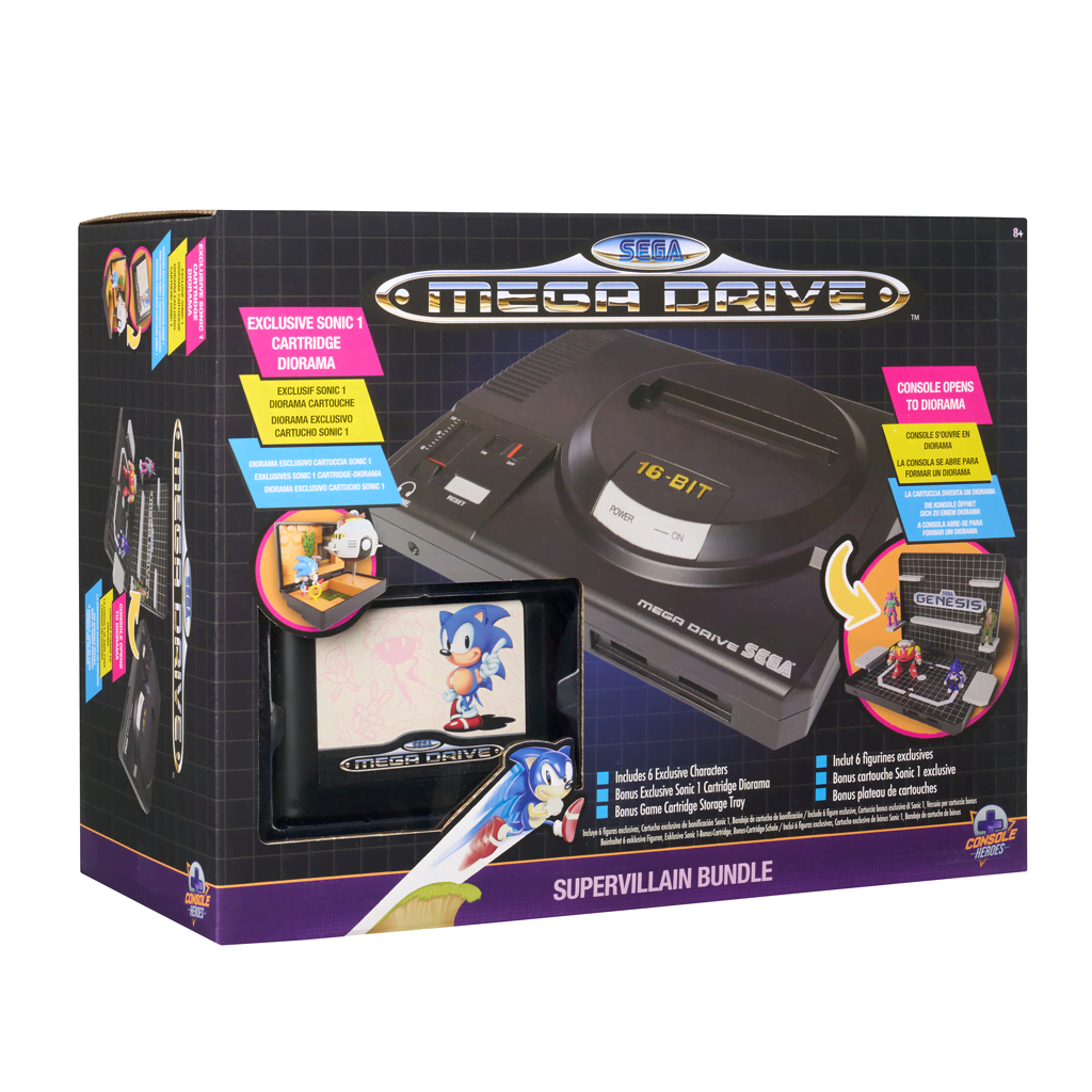Wilder Toys - CONSOLE HEROES - MEGA DRIVE CONSOLE BOSS LEVEL W S - Figur