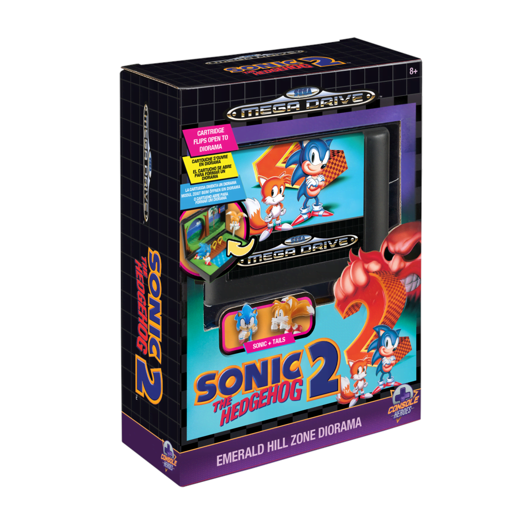Wilder Toys - CONSOLE HEROES - MEGA DRIVE SONIC 2 - Figur Merchandise WILD-0011