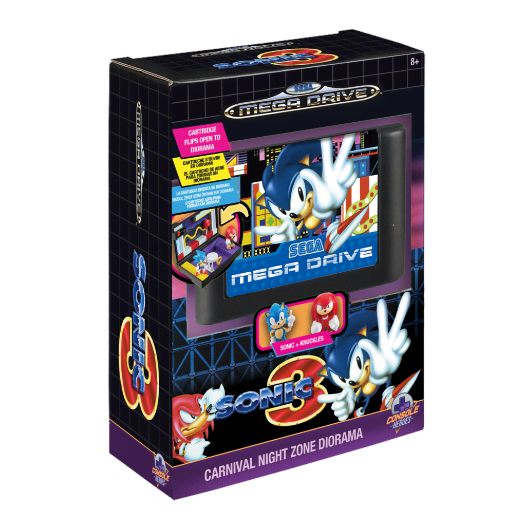 Wilder Toys - CONSOLE HEROES - MEGA DRIVE SONIC 3 - Figur Merchandise WILD-0012