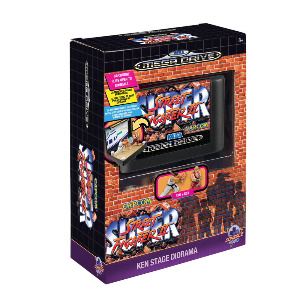 Wilder Toys - CONSOLE HEROES - MEGA DRIVE STREET FIGHTER - Figur Merchandise WILD-0013
