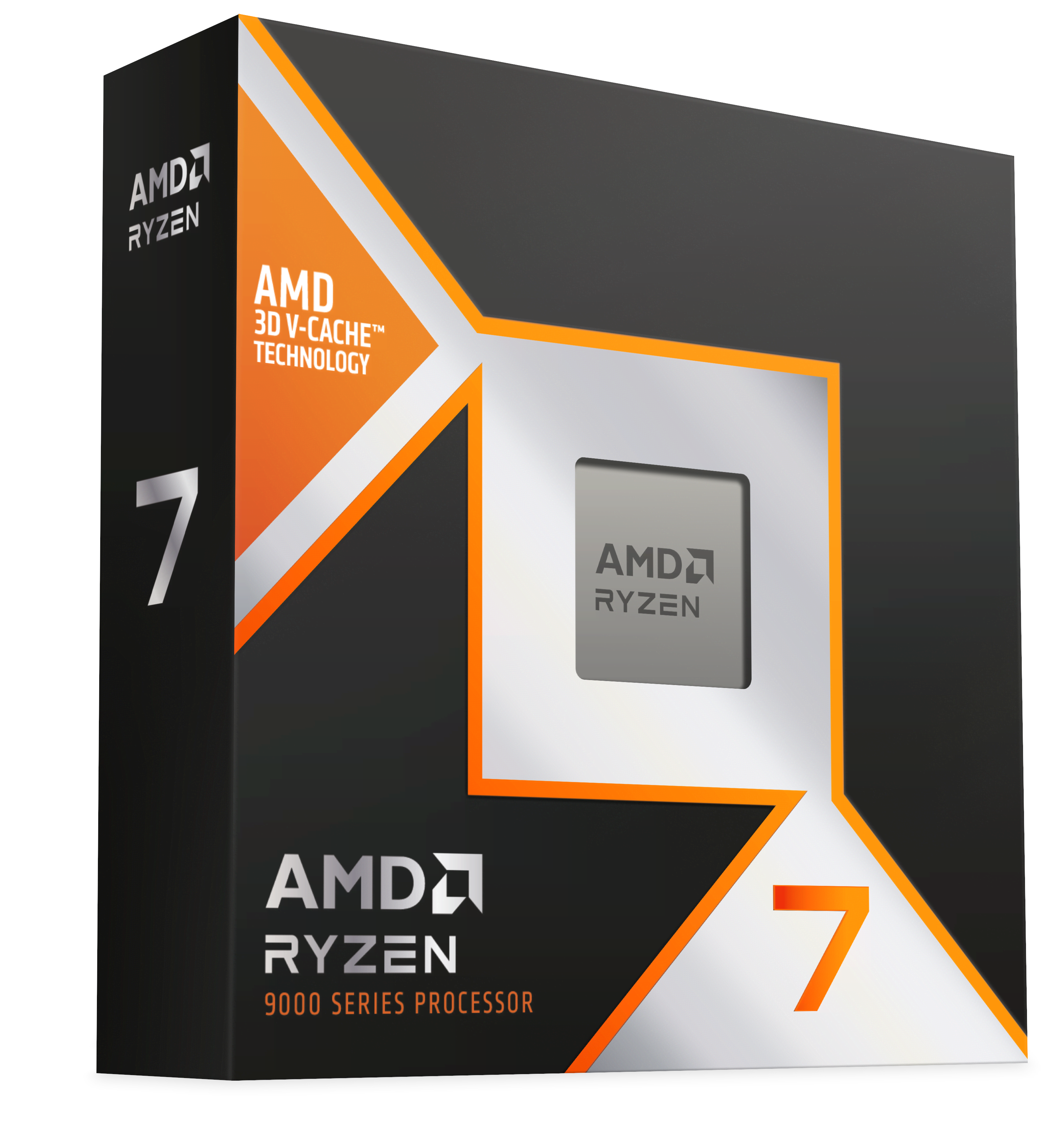 AMD Ryzen 7 9850X3D CPU - 8 kerner - 4.7 GHz - AMD AM5 - AMD Boxed (uden køler) Cpu 100-100001973WOF