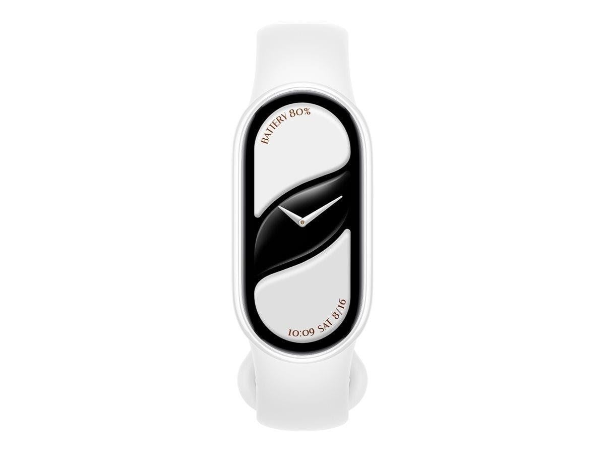 Xiaomi Smart Band 10 Ceramic Edition activity tracker with strap - pearl white