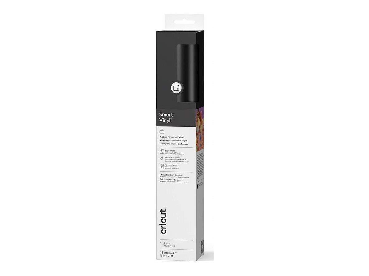 Cricut Smart Vinyl - craft material - 33 cm x 6.4 m - black - vinyl