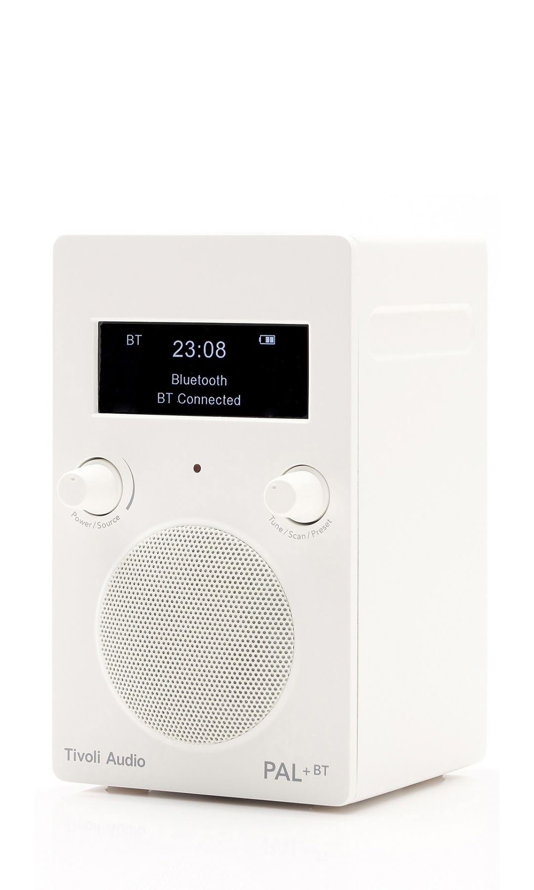 Tivoli Audio PAL+ BT - Hvid - DAB/DAB+/DMB/FM - Mono Radio PPBT3-3049-UNL
