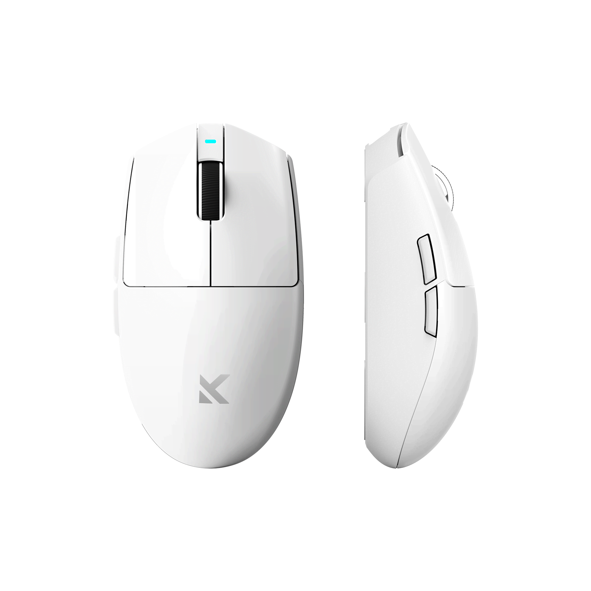 MCHOSE G3 V2 Wireless - Gaming Mus - Optisk - 6 knapper - Hvid Mus MC-G3V2-4