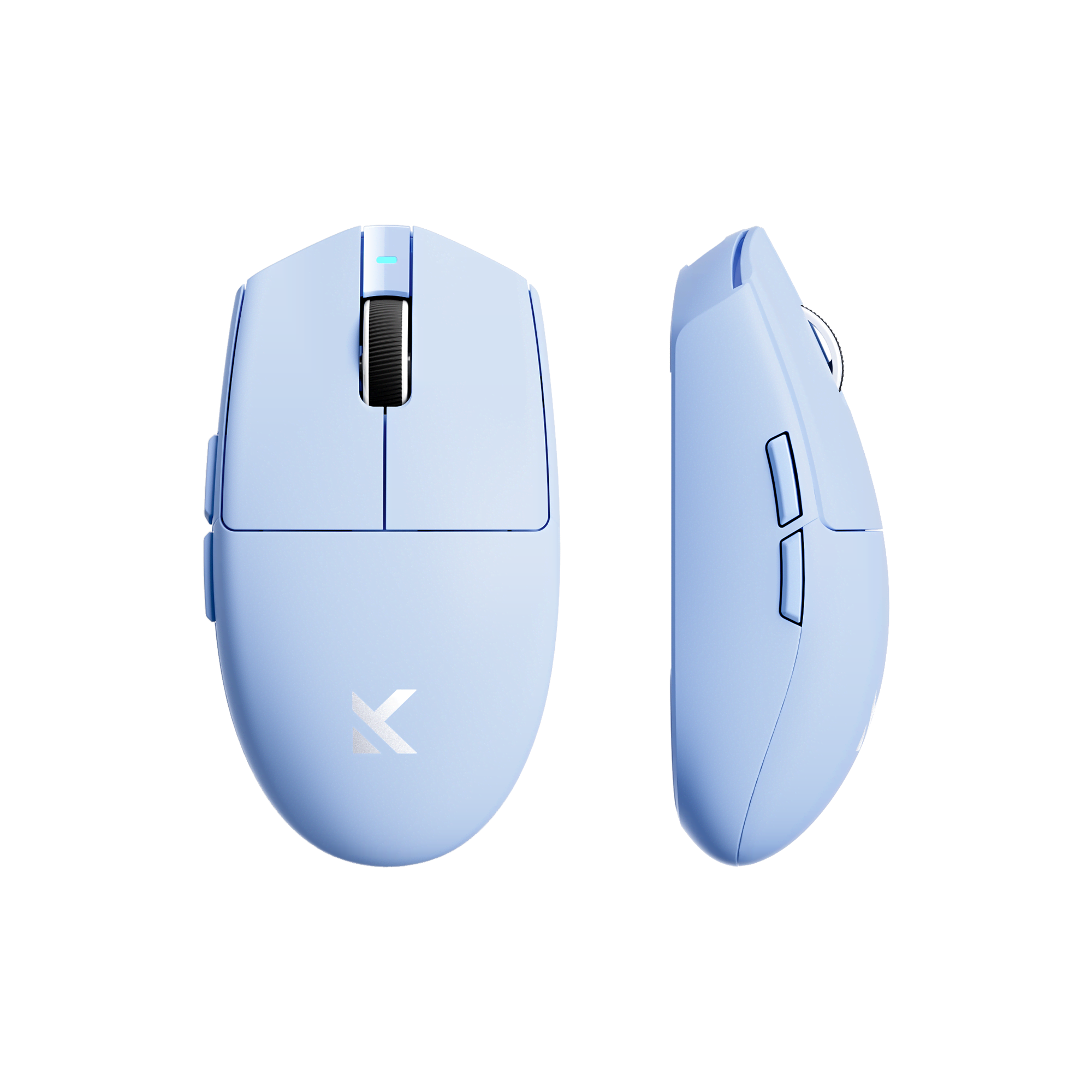 MCHOSE G3 V2 Wireless - Gaming Mus - Optisk - 6 knapper - Blå Mus MC-G3V2-6
