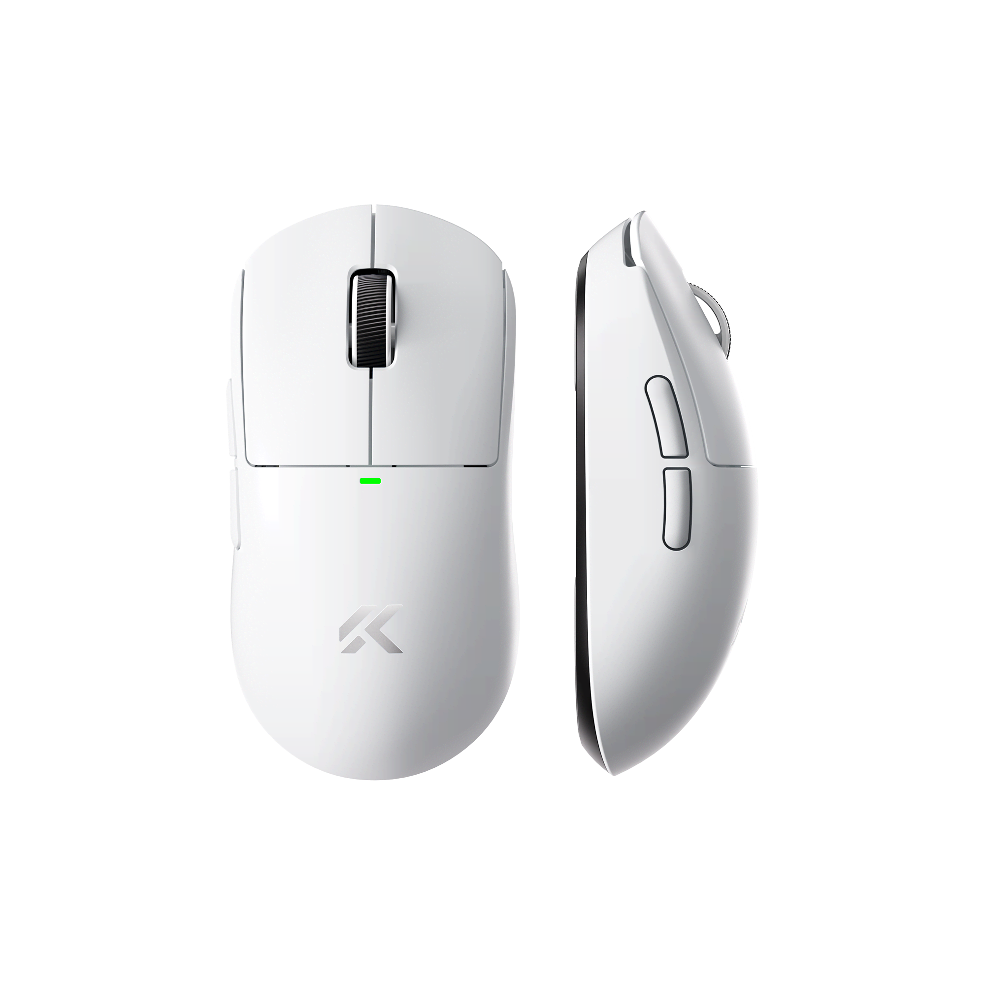 MCHOSE A5 V3 Ultra Lightweight Wireless - Gaming Mus - Optisk - 6 knapper - Hvid Mus MC-A5V3-2