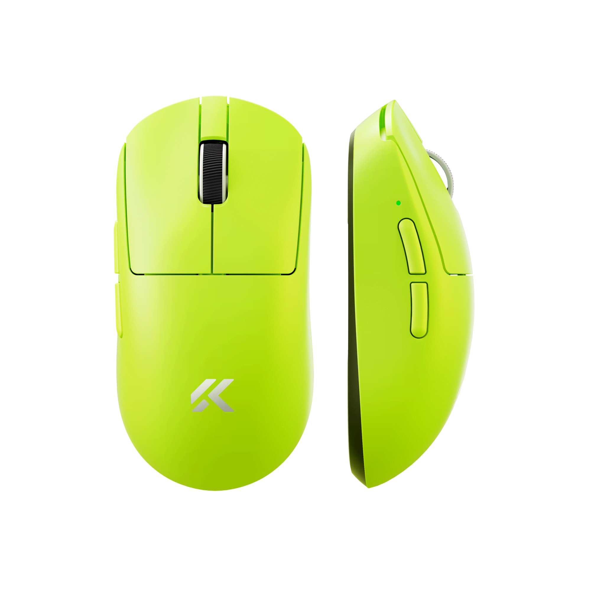 MCHOSE A7 V2 Ultra Lightweight Wireless - Gaming Mus - Optisk - 6 knapper - Grøn Mus MC-A7V2-4