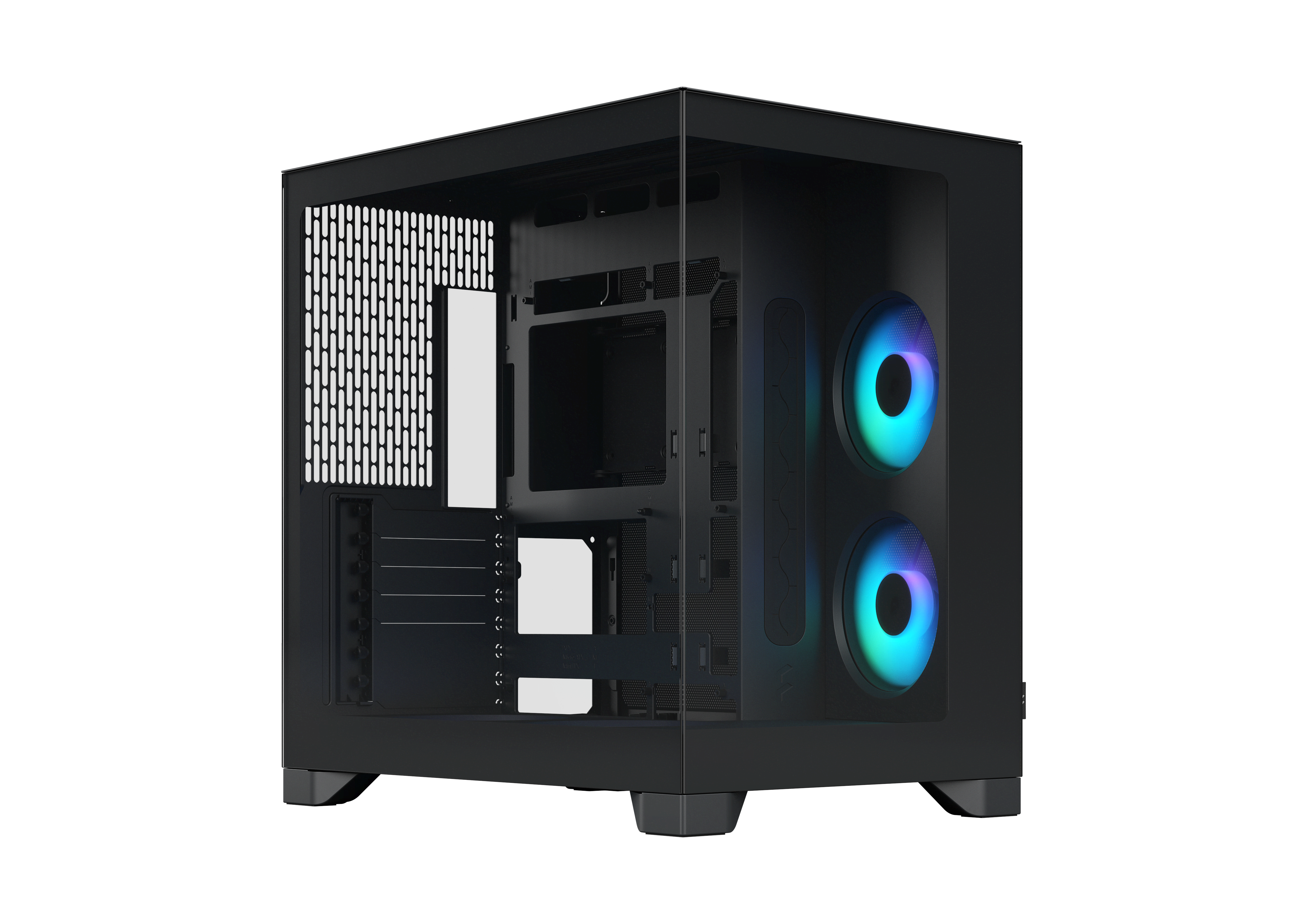Fractal Design Pop 2 Vision Black RGB - Kabinet - Miditower - Sort Kabinet FD-C-POV2A-02