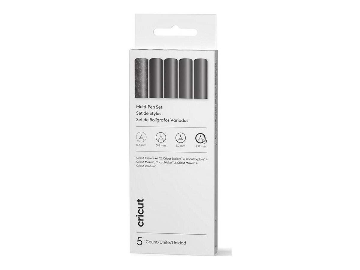Cricut Multi Pen - fineliner and marker set - black Labelprinter 2012175