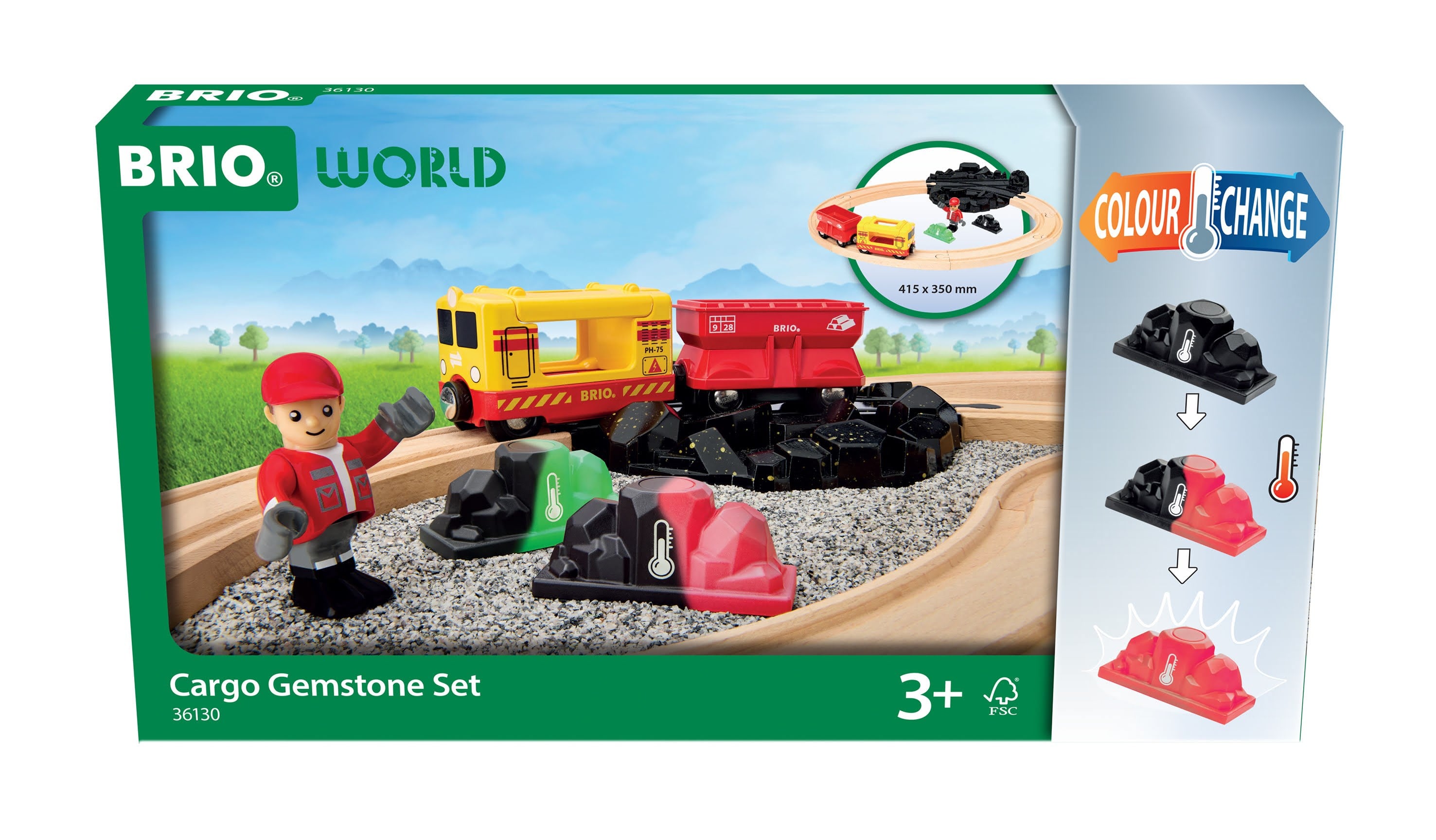 Brio Cargoset med ædelstene Brio Tog 36130
