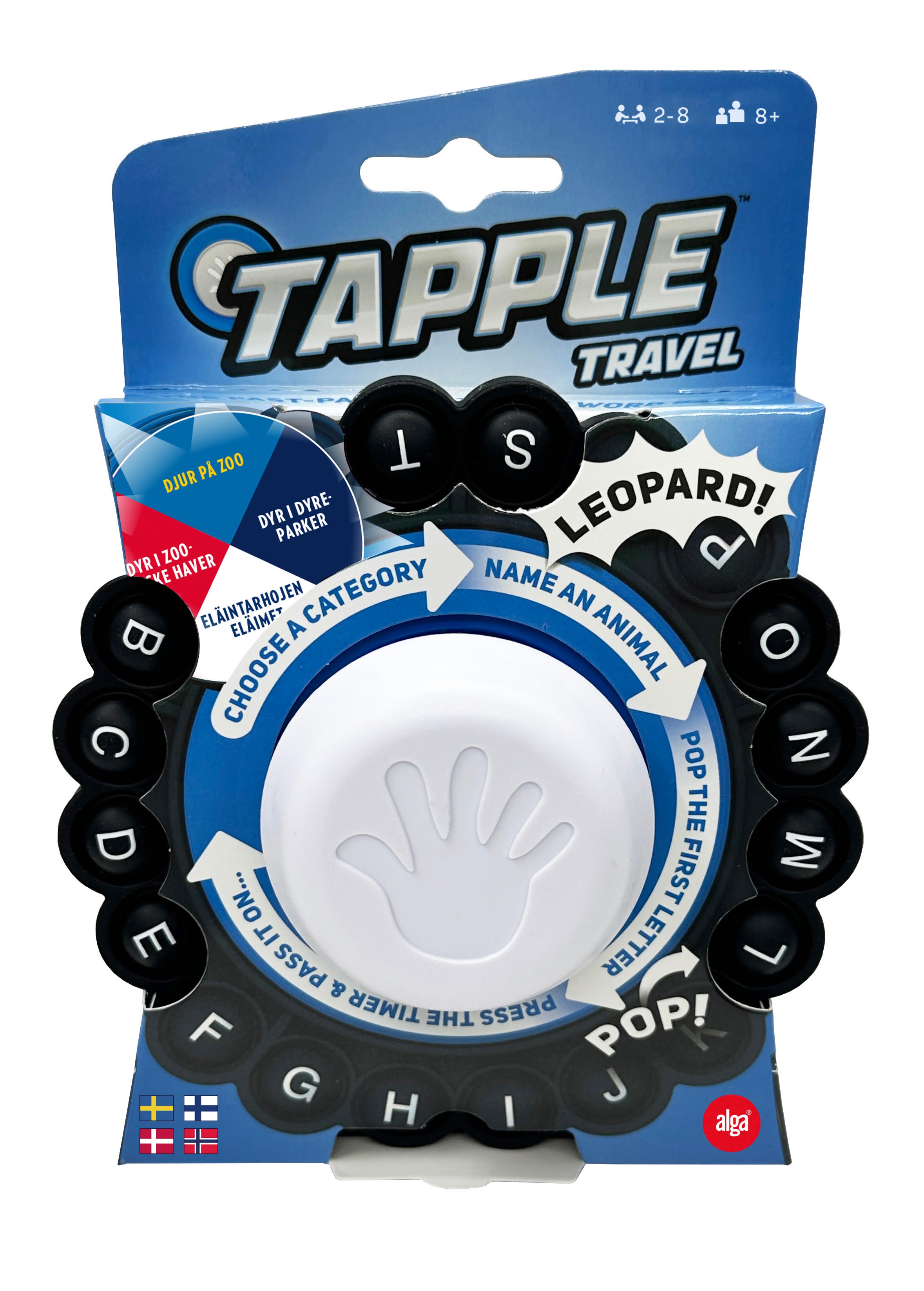 Alga Tapple travel game (Nordic)