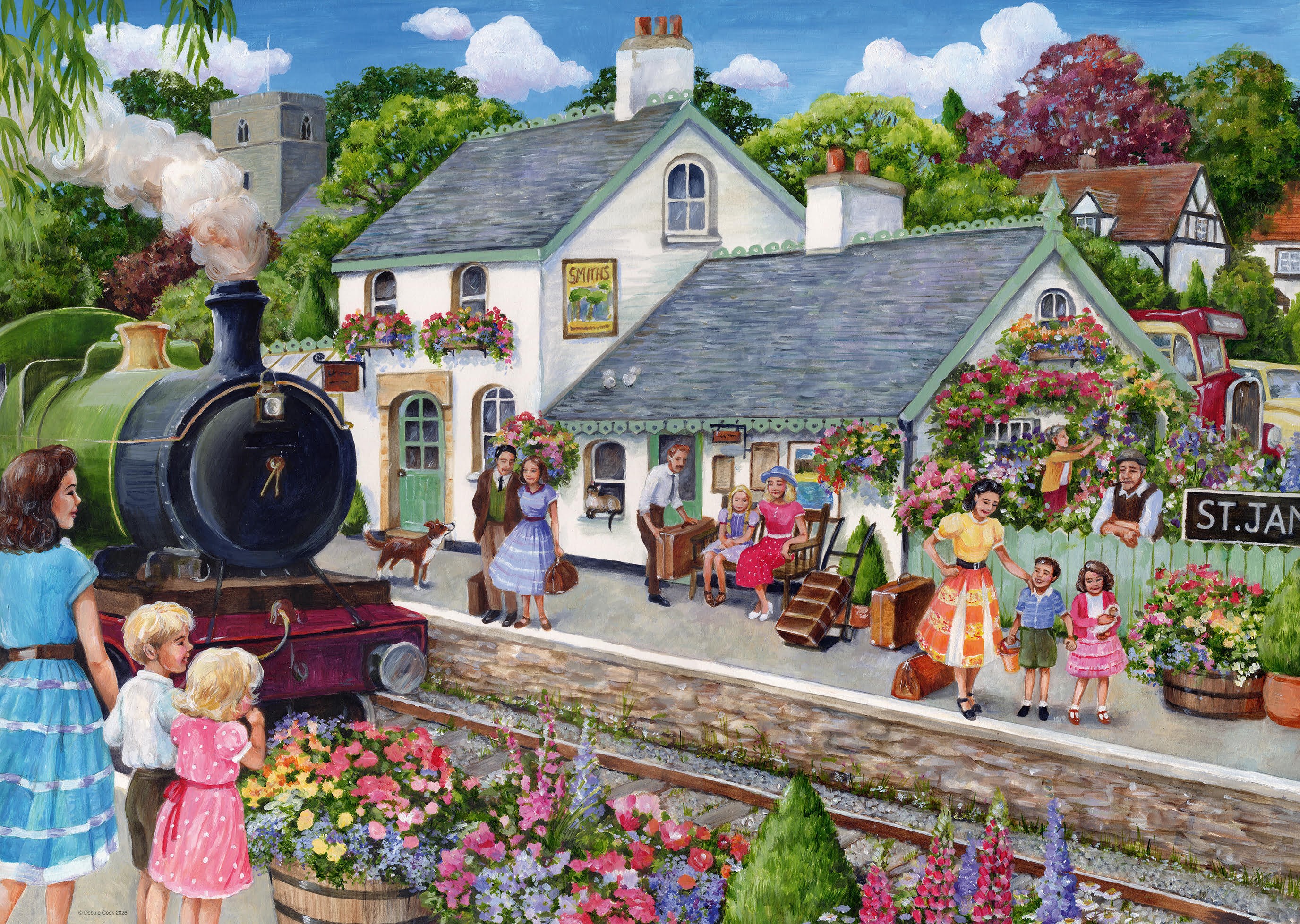 Ravensburger Whistle Stop Cottage (1000)