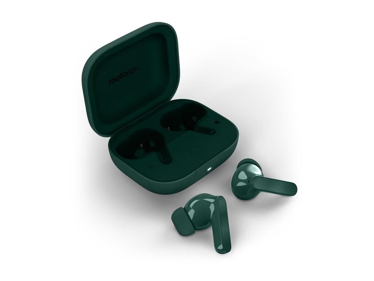 Motorola moto buds BASS - Pantone Posy Green Hovedtelefoner Og Headset Grøn PG38C07951