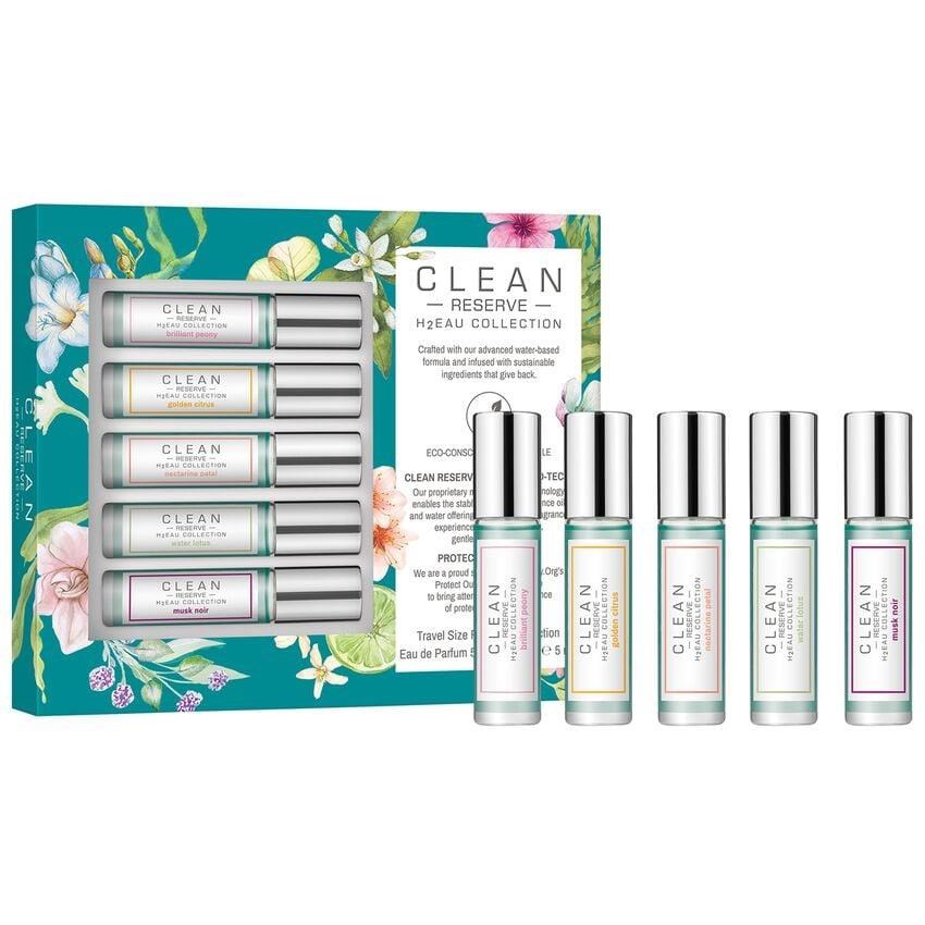 Clean Reserve H2Eau 5-Pack Rollerball Layering Set - 25 ml Parfume 874034014629
