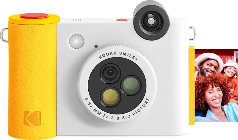 KODAK Smile+ - White Kamera Hvid RODSMPCAMW