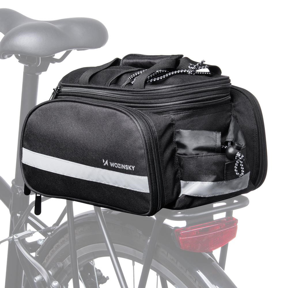 Wozinsky WBB36BK 21L Bicycle Bag - Black Cykeltilbehoer 5907769308659