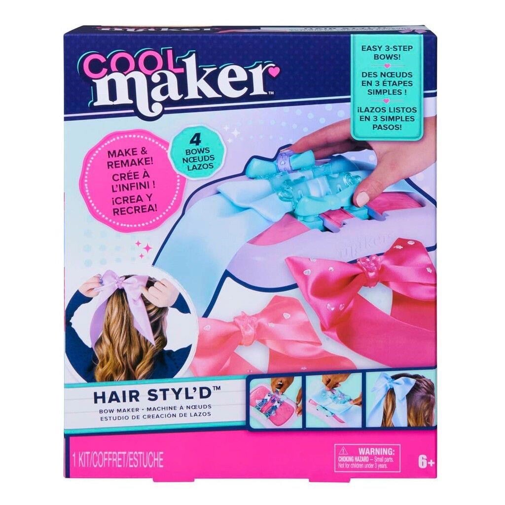 Cool Maker Bowtique Bow Maker Set Kreativt Legetøj 6075223