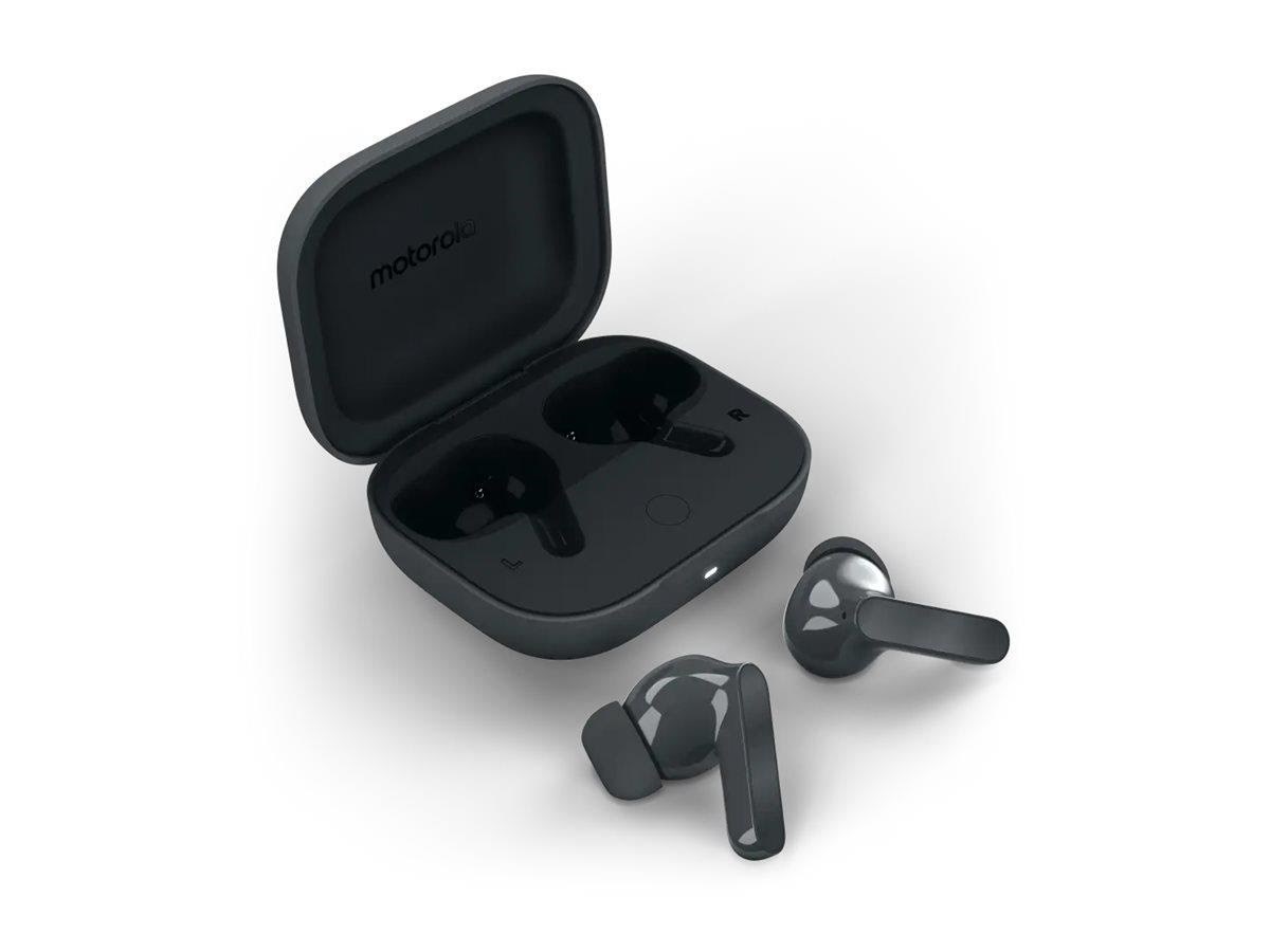 Motorola moto buds BASS - Pantone Dark Shadow Hovedtelefoner Og Headset Sort PG38C07949