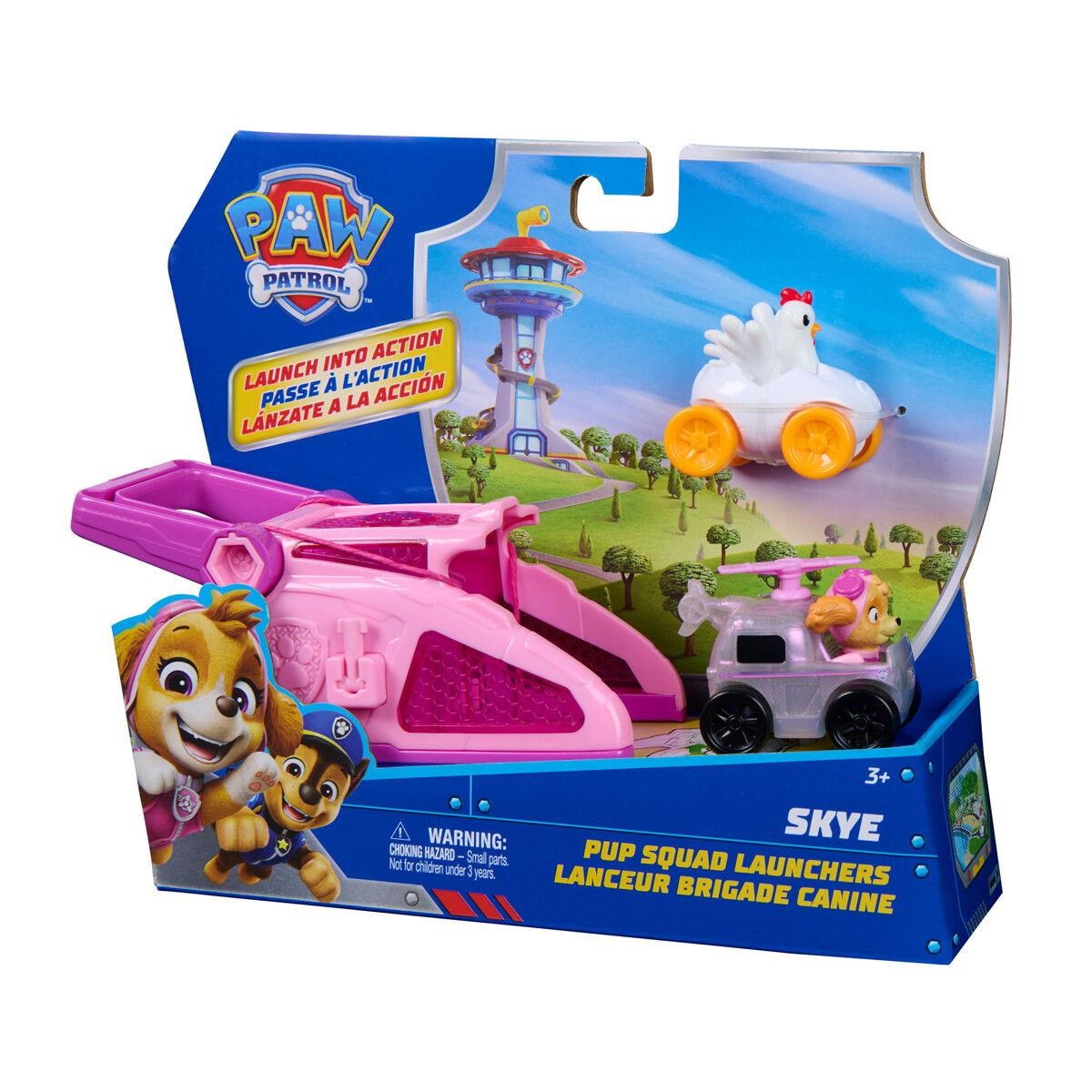 Paw Patrol Pup Squad Launcher - Skye Legetøjsbil 6074782