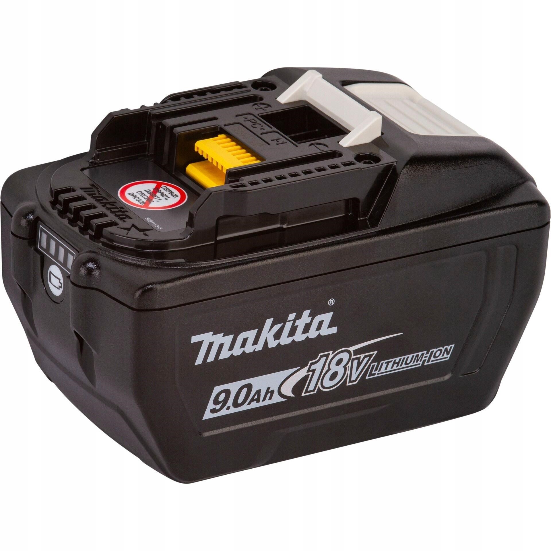 Makita Battery BL1890 9Ah 18V Akku Lader 1915H4-0