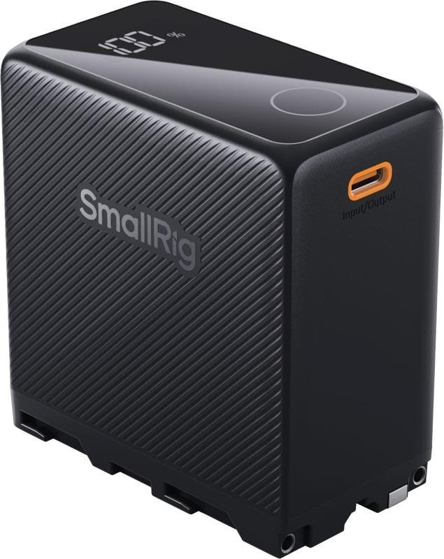 SmallRig 4469 Camera Battery USB-C Rechargeable NP-F970 Black Batteri