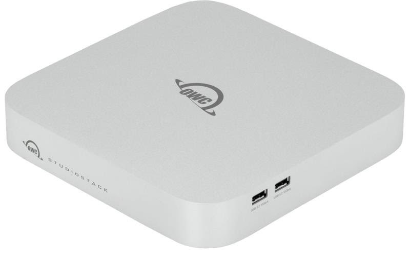 OWC StudioStack Thunderbolt 5 Stackable Storage - Ekstern Harddisk - Sølv Ekstern Harddisk OWCTB5SSH00S00