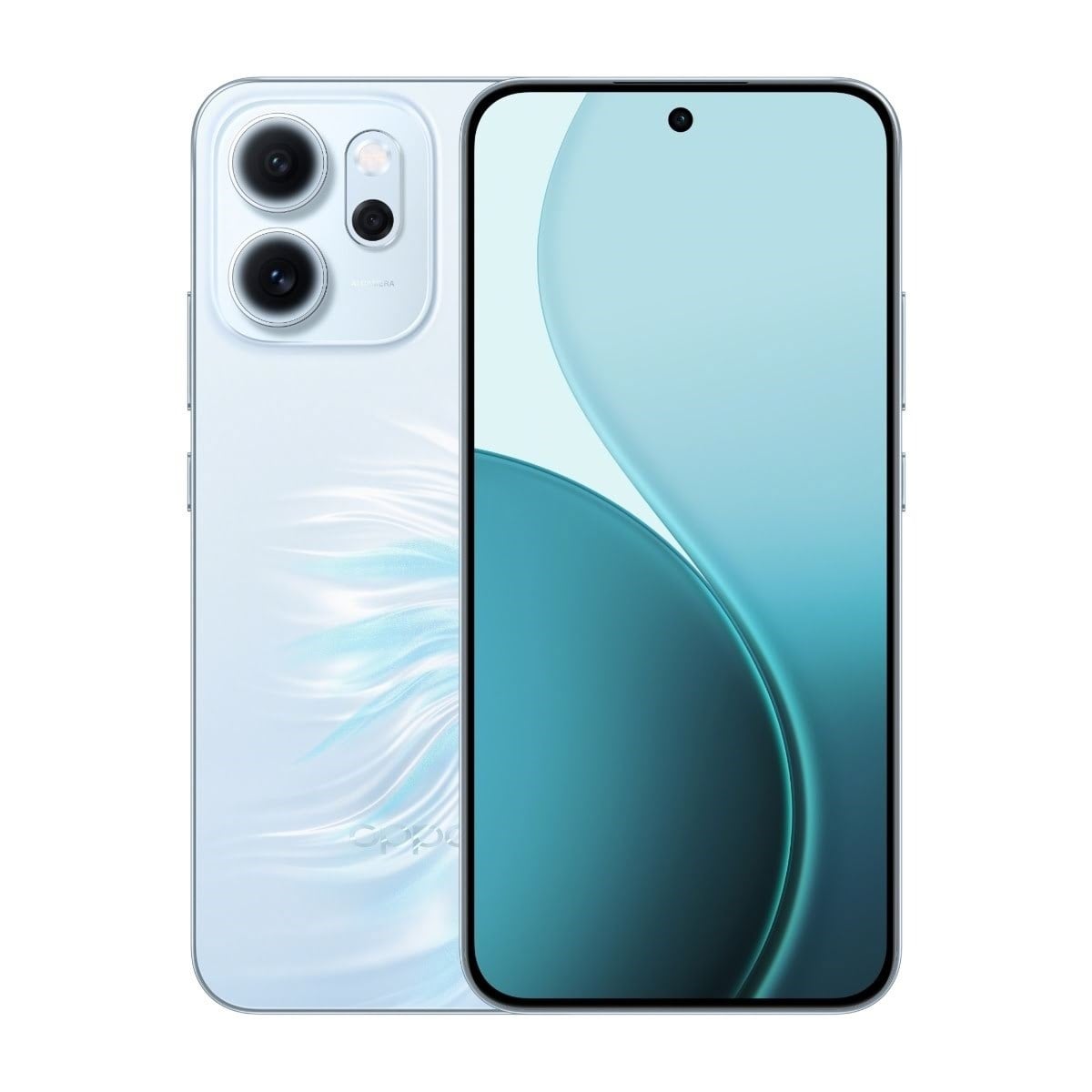 OPPO Reno14 F 5G 256GB/8GB - Opal Blue Mobiltelefon Blå 110010235559