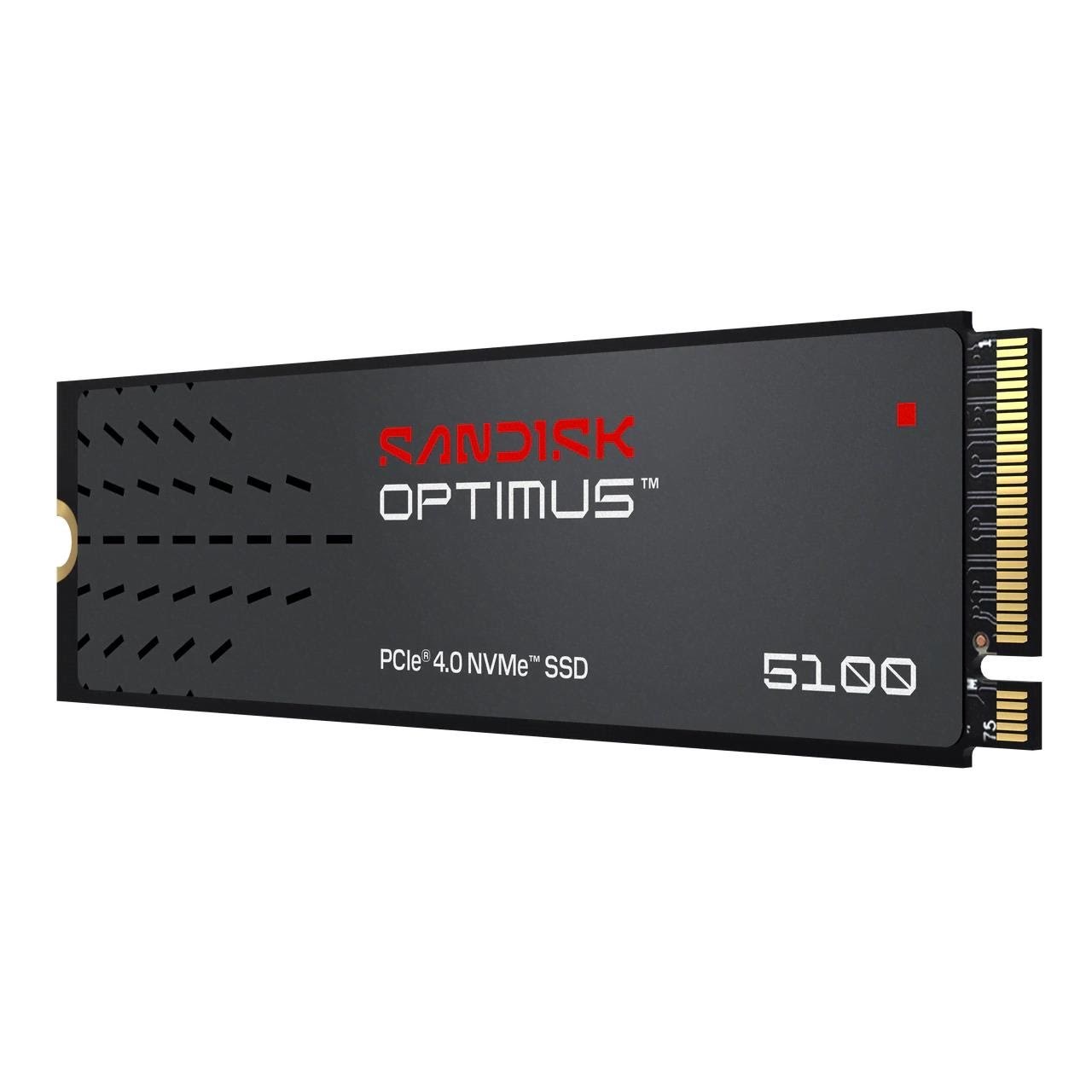 SANDISK Optimus 5100 SSD - 1TB - PCIe 4.0 - M.2 2280 Ssd Harddisk Sort SDSP51100TAN-000E0
