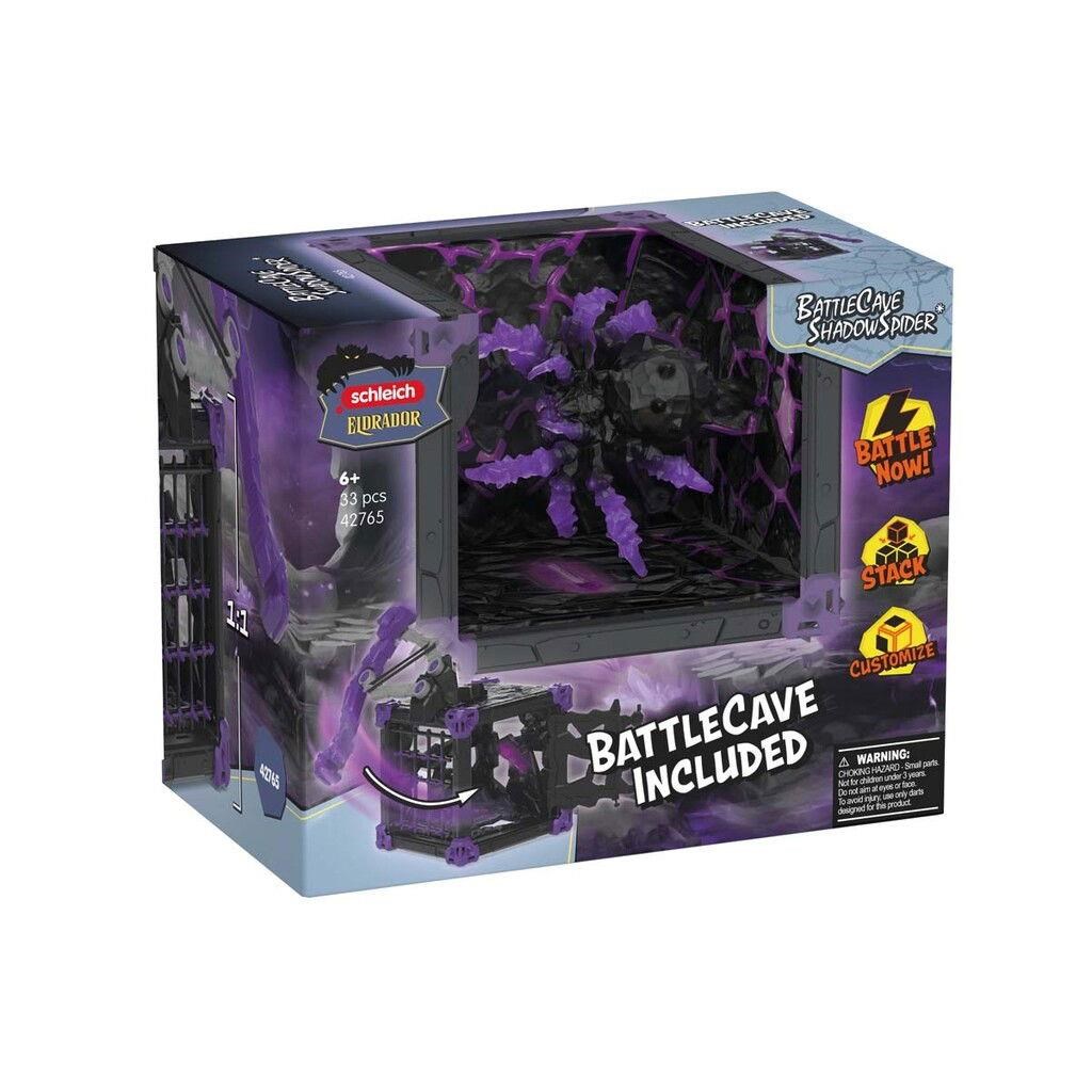 Schleich BattleCave Shadow Spider Legetøj 42765