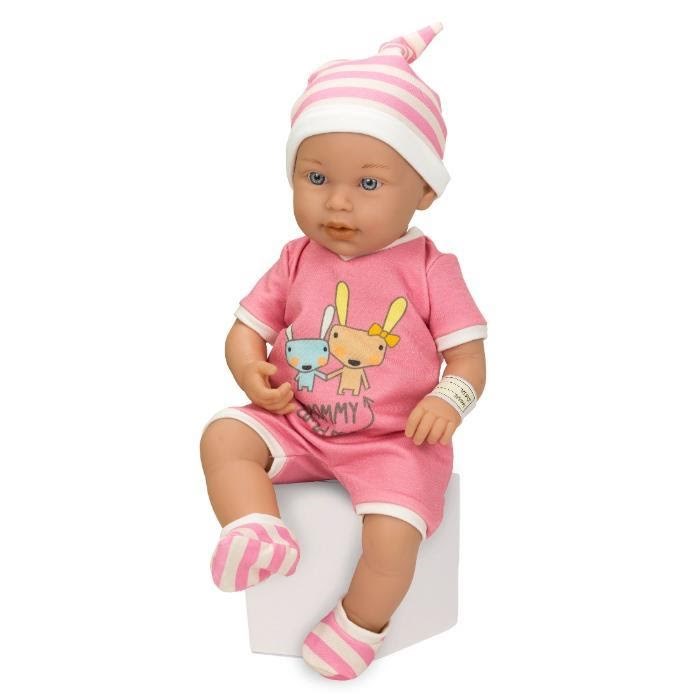 LOKO Toys Pigedukke 42cm +18mdr Dukker Og Dukketilbehoer 20233