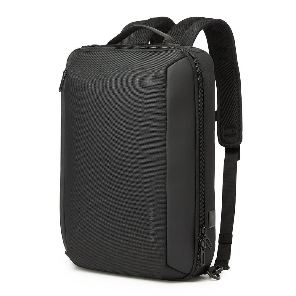 Wozinsky Premium 15.6'' Laptop Backpack/Bag with Strap - Black Taske Sort 5907769372193