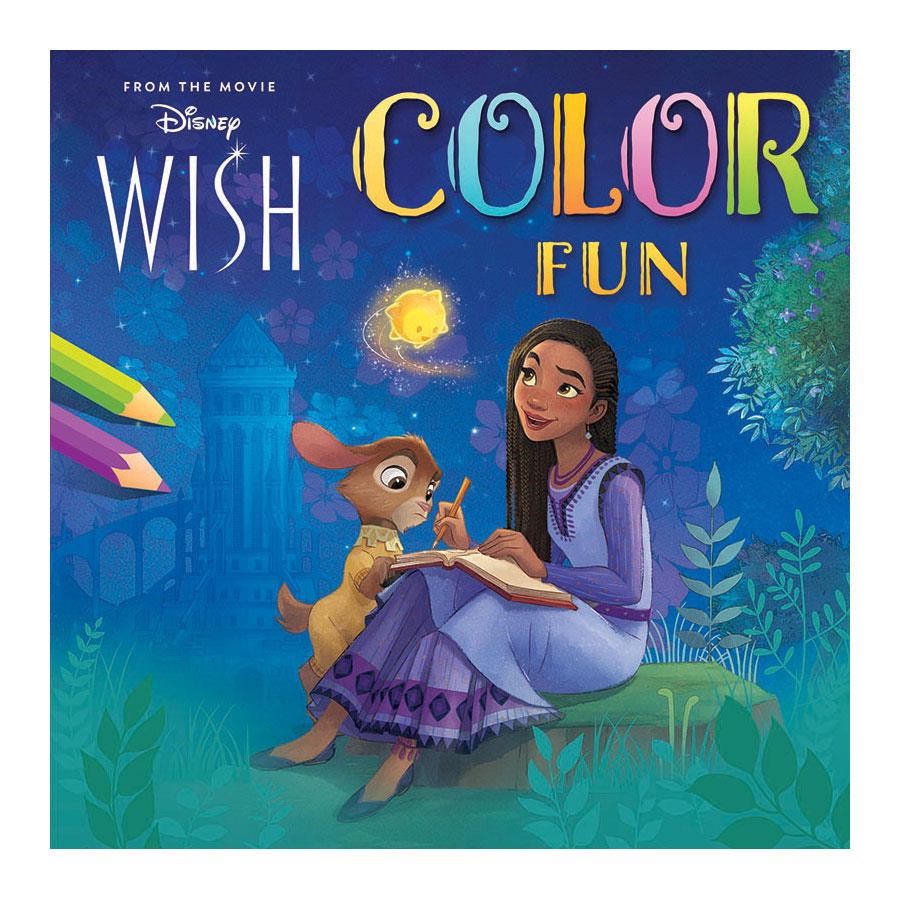 Deltas Disney Color Fun Wish Coloring Book Hobby Artikler Malebog 0681128