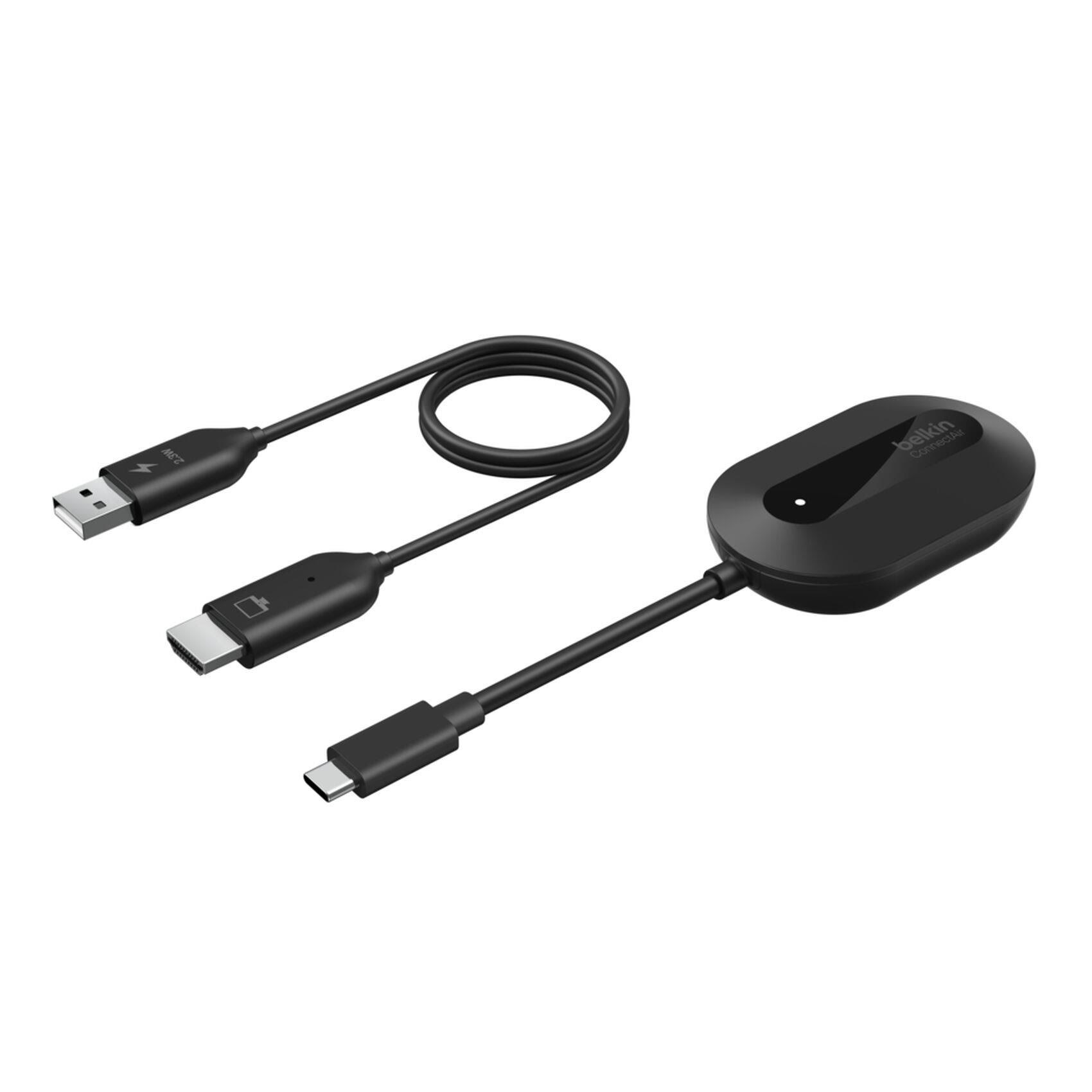 Belkin ConnectAir Wireless HDMI Display Adapter Transceiver AVC024HQBK