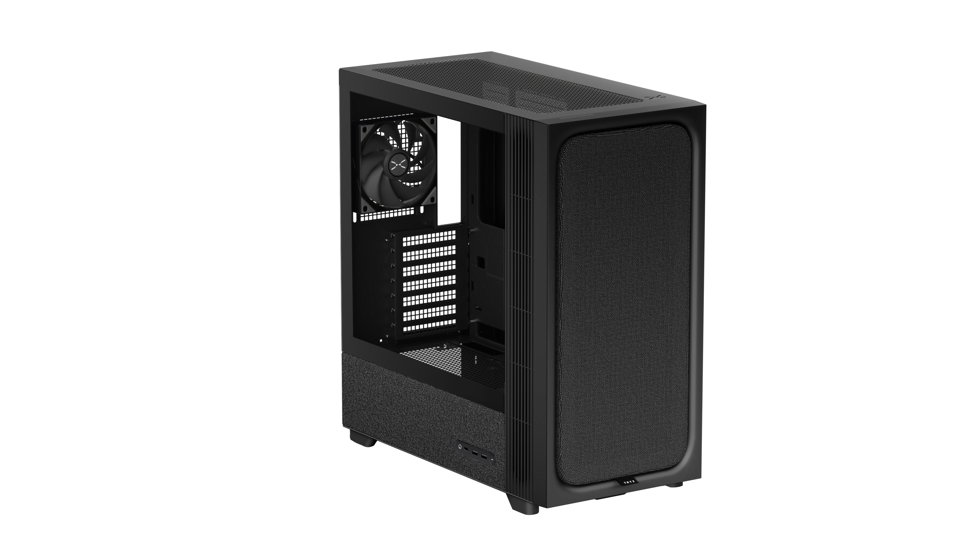 Tryx FLOVA F50 Black - Kabinet - Miditower - Sort Kabinet C-F500F-FM1E-G0K