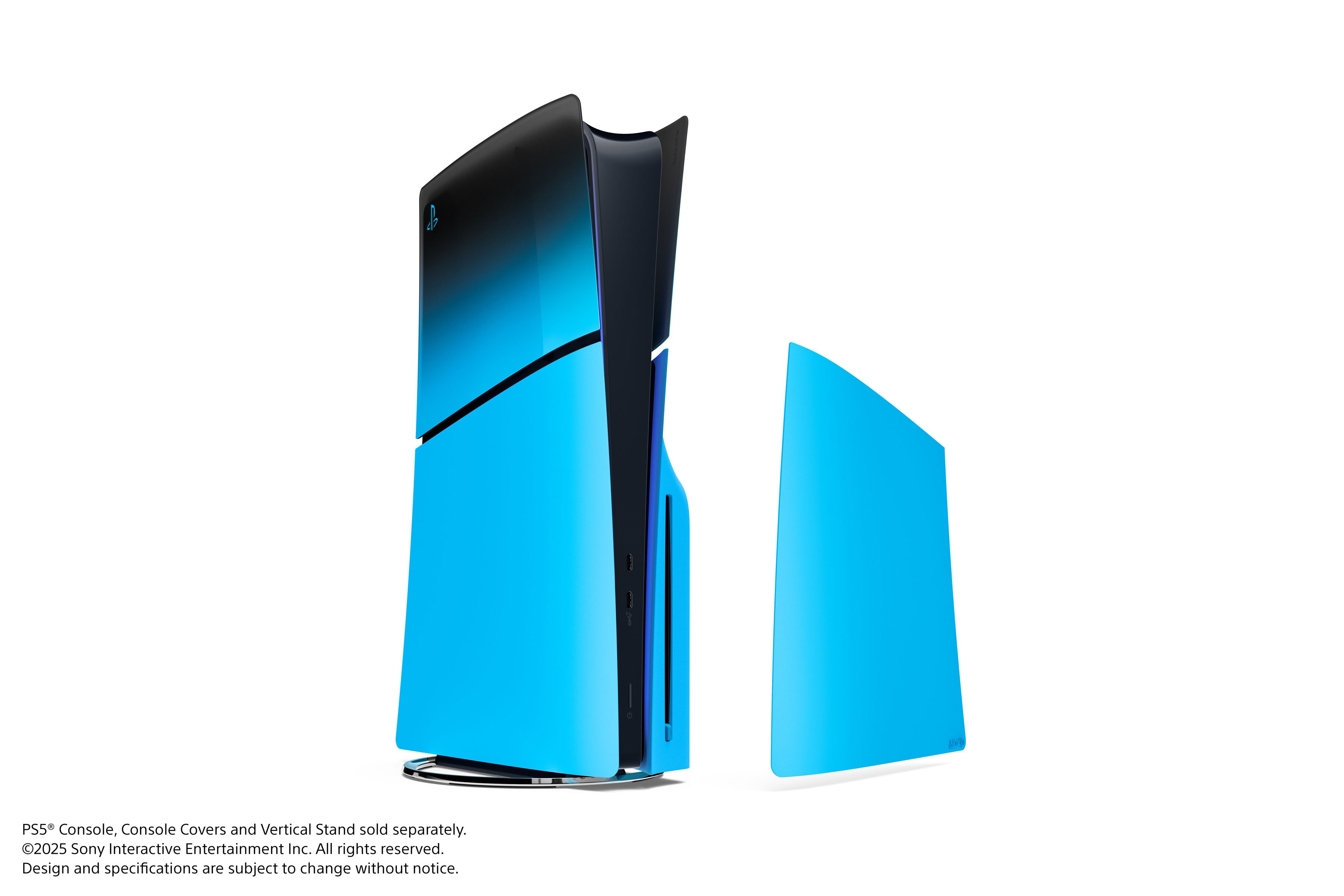 Sony Console Cover (Slim) Rhythm Blue Kabel Organisering Blå 711719021032