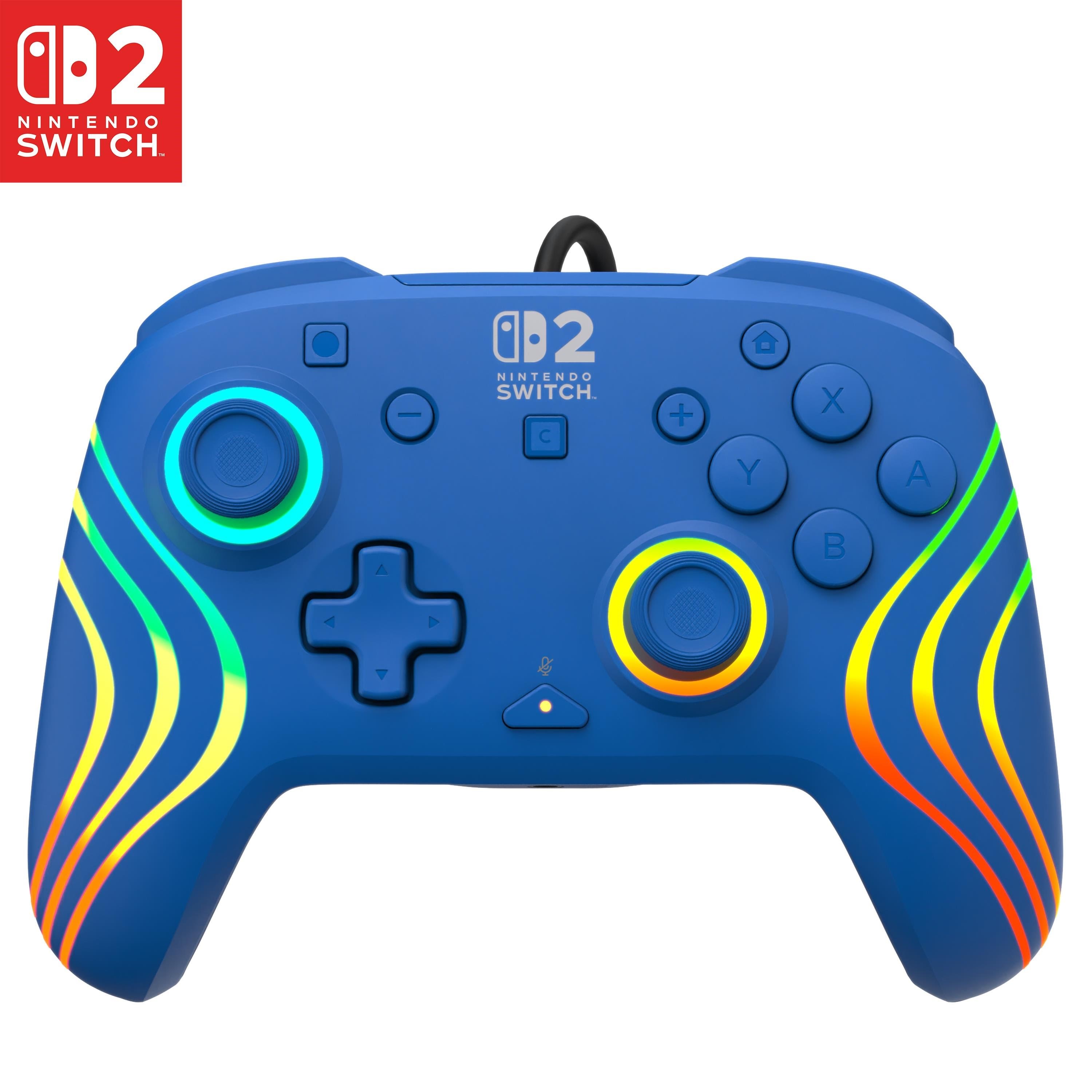 Turtle Beach Afterglow Wave - Blue - Wired Controller - Nintendo Switch Spil Tilbehør TBC-8006-25