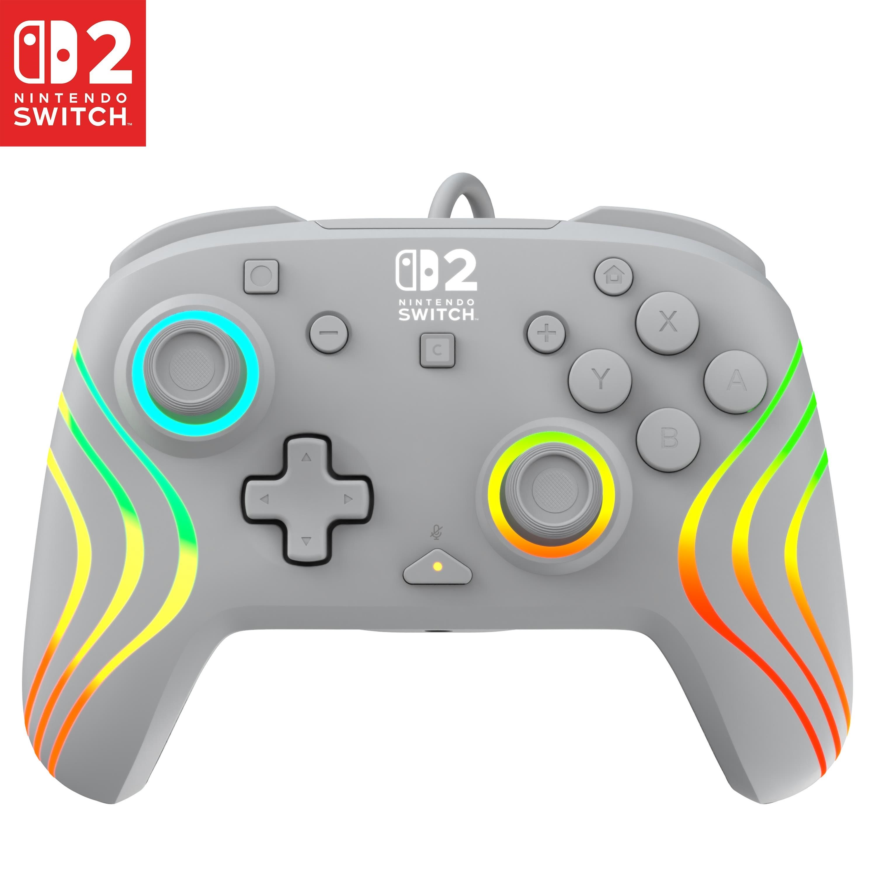 Turtle Beach Afterglow Wave - Grey - Wired Controller - Nintendo Switch